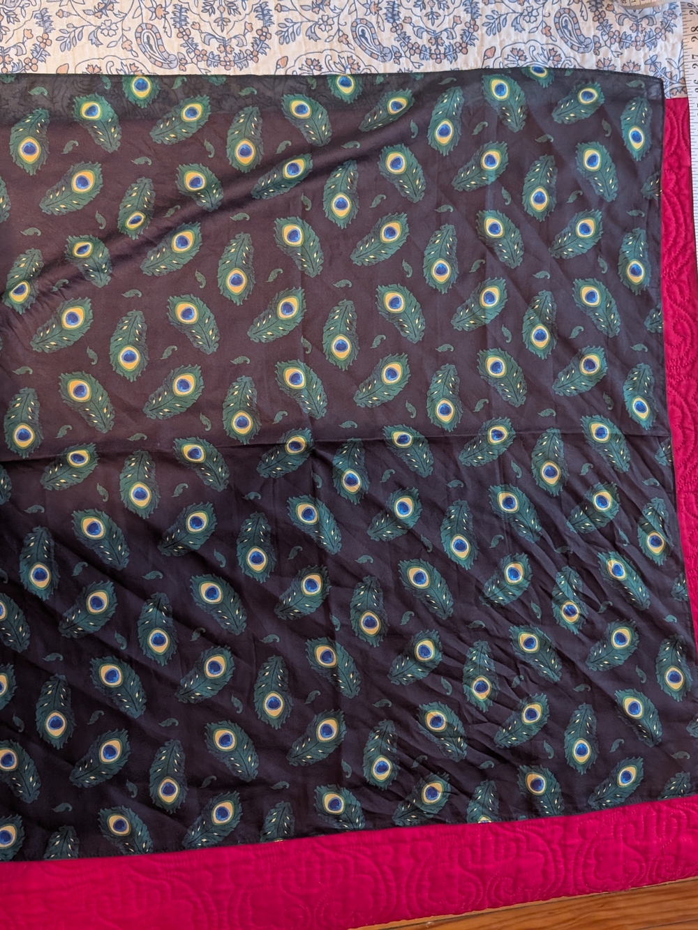 Erstwilder Scarf - Peacock Feather